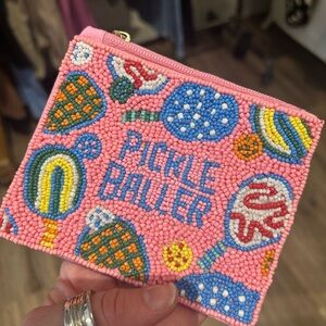 Colorful Beaded Coin Purse